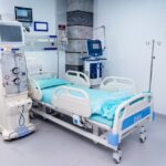 Hospital bed 3 folders